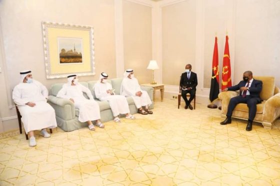 The President of Republic of Angola had a meeting with Businessmen from U.A.E