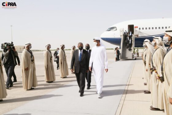 President of Republic of Angola , João Lourenço starts working visit in Abu Dhabi-20 May 2022