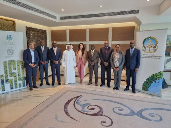 Staff from the Ministry of Agriculture and Forestry of Angola visit UAE