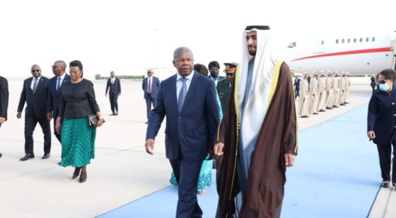 The Presidente of the Republic of Angola visits UAE