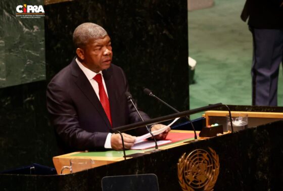 UN general assembly in New York President of Angola participated in the opening cermony
